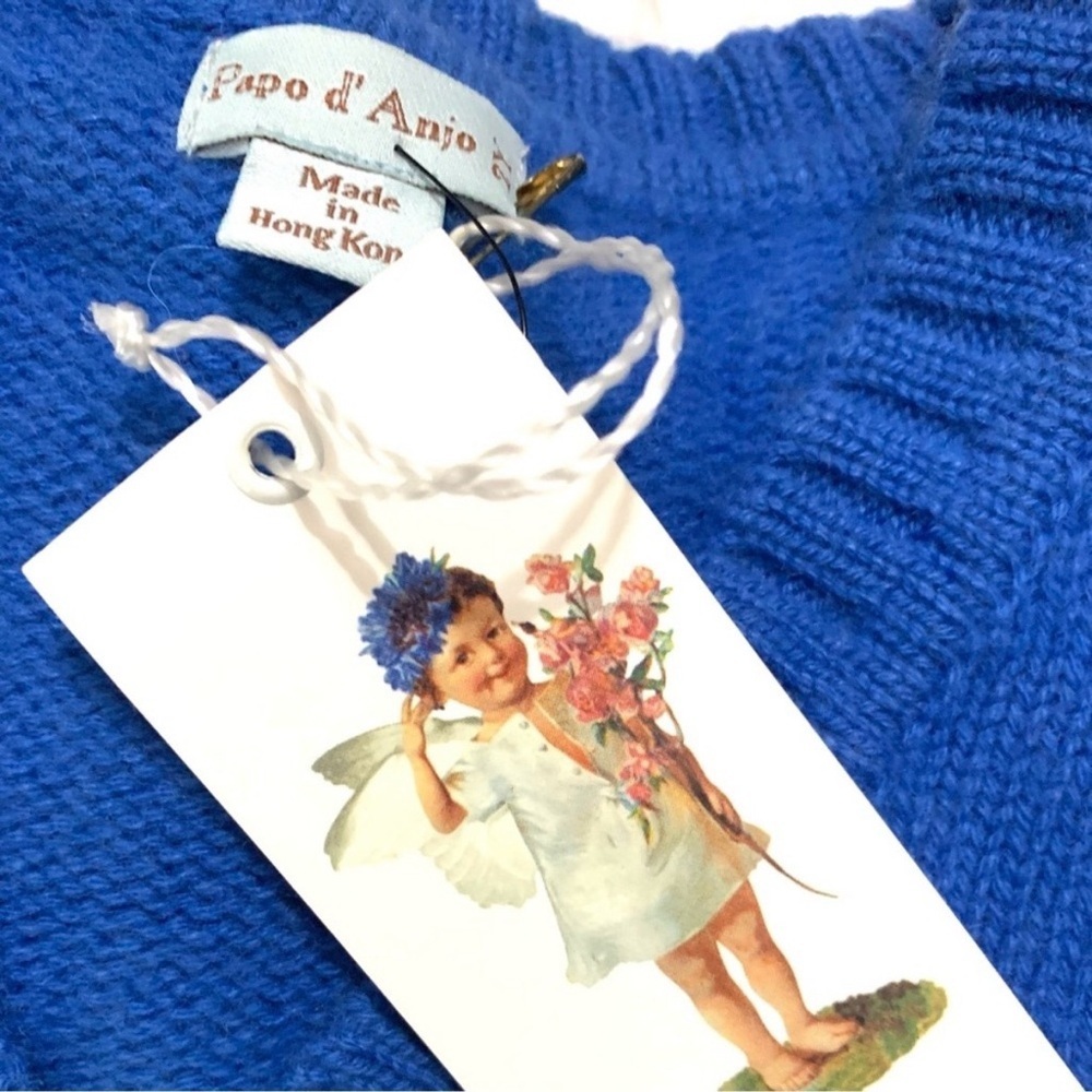 NWT PAPO D'AMJO Cashmere
Cardigan, blue - Picture 3 of 3